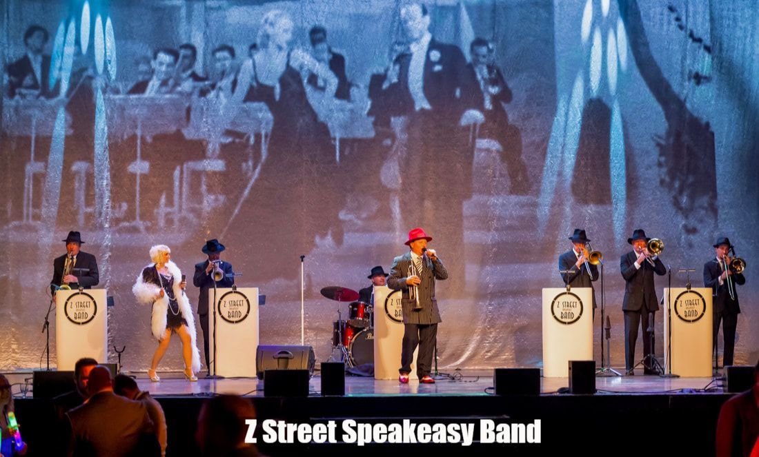 Gatsby Band, 20s Band, Jazz Band, Z Street Speakeasy Band, Orlando, Florida